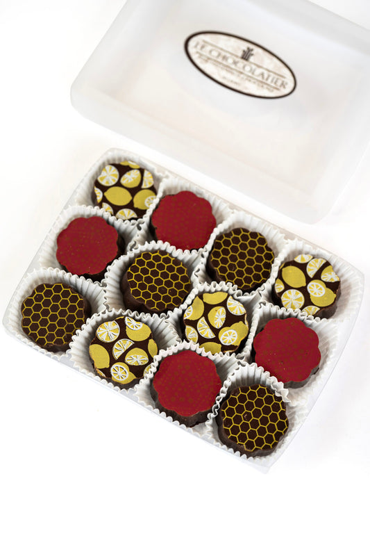 12 PIECE BOX OF ROSH HASHANAH TRUFFLES