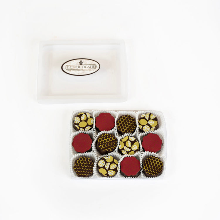 12 PIECE BOX OF ROSH HASHANAH TRUFFLES