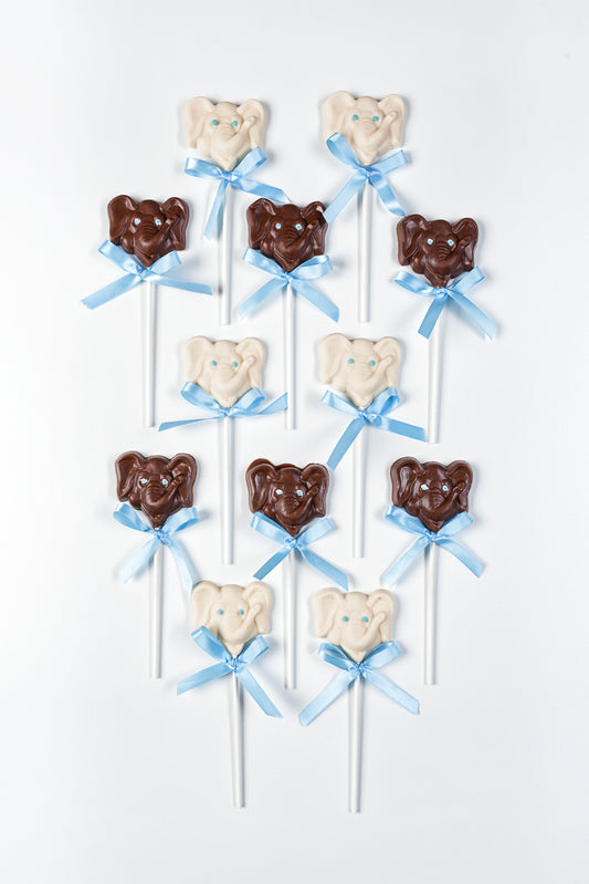 Baby Chocolate Elephant Pops