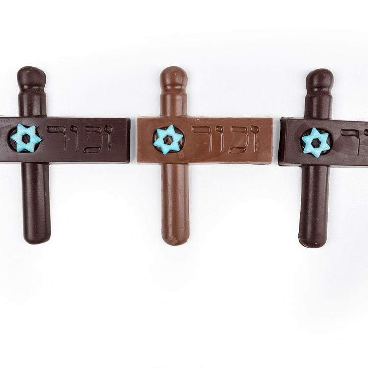 Chocolate Purim Groggers - Units Of 3