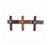 Solid choco Purim Groggers engraved with the word "Zachor" wrapped & tied with colorful ribbons