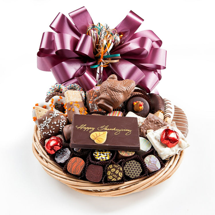 Thanksgiving Celebration Basket - 12 Inch Round