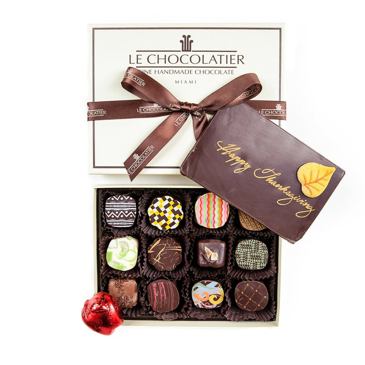 12 Piece Thanksgiving Box of Signature Truffles