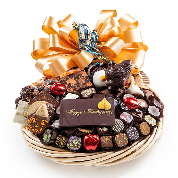 Thanksgiving Celebration Basket - 14 Inch Round