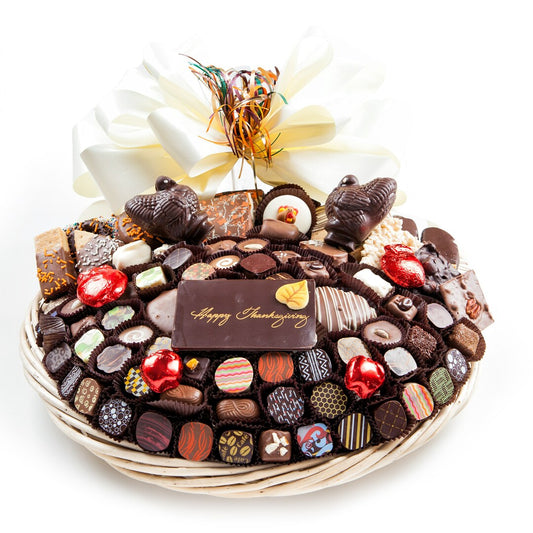 Thanksgiving Celebration Basket - 18 Inch Round