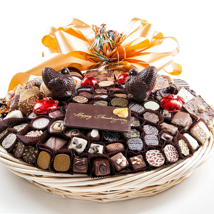 Thanksgiving Celebration Basket - 20 Inch Round