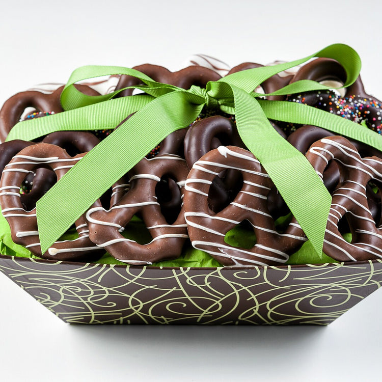 Chocolate Pretzel Gift Box