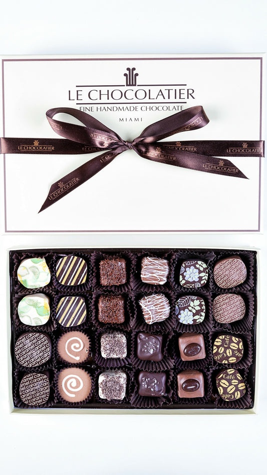 24 PIECE BOX OF CLASSIC FLAVOR TRUFFLES