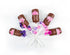 5pc Purim hand-dipped chocolate marshmallow sticks, sweet princess decorated, individually wrapped